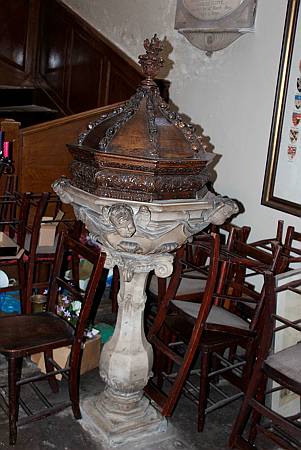 St Benet Pauls Wharf - The Font